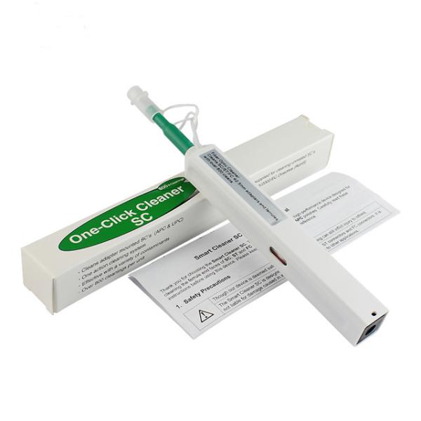 800 Times One Click SC Fiber Optic Cleaner Pen Antistatic Resin