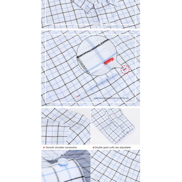 100% Оксфордская хлопчатовая летняя коллекция Проверьте рубашку и брюки для офиса