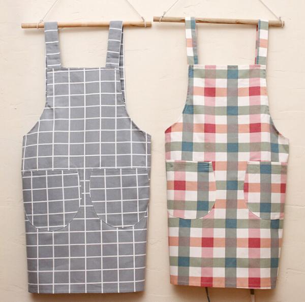 Bartender Coffee Bar Cotton Apron Hemp Thin Breathable Waist Anti Oil Universal