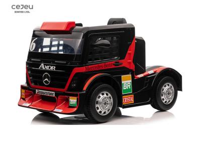 Passeio elétrico no caminhão 12V a pilhas com controlo a distância