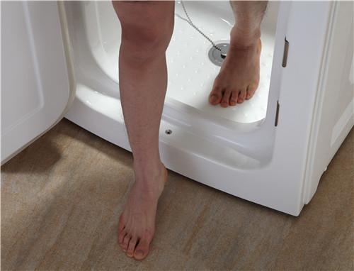 40 Inch Length Walk In Tub Shower Combo , Safety Anti Slip Small Walk In Tub
