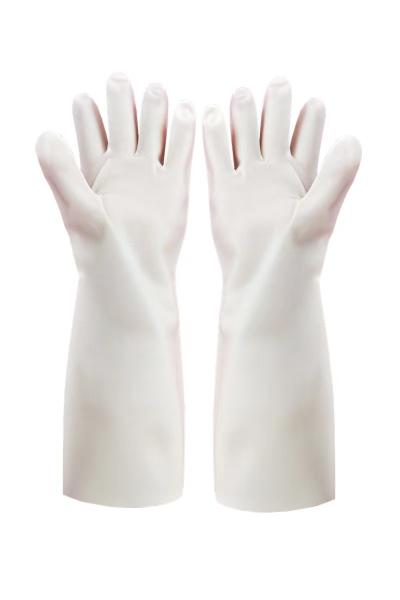 Industrial Nitrile Dishwashing Gloves 15 Mil 13 Inches Nitrile Washing Up Gloves