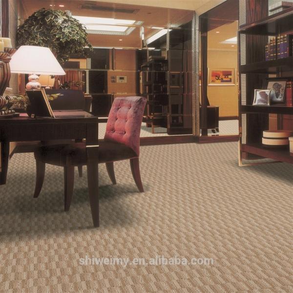 High cut low loop plain style carpet for Hotel room and Home