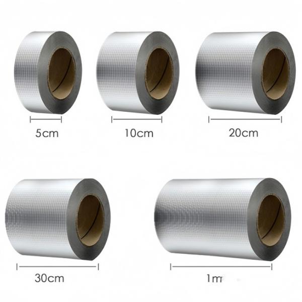 Self Adhesive Waterproof Butyl Rubber Adhesive Tape For Roof Cracks