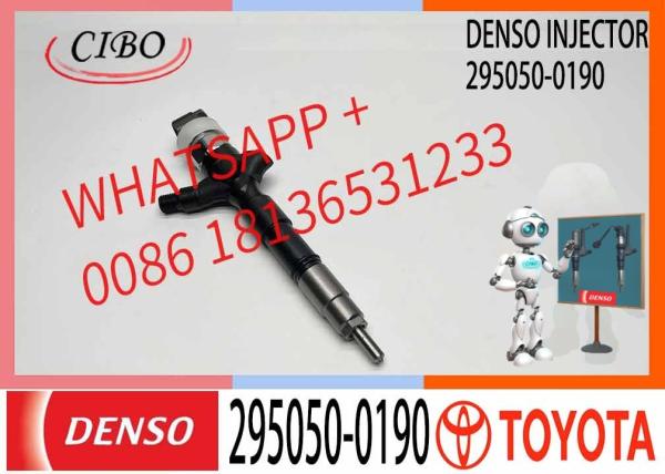 295050-0190 23670-0L100 Injector Nozzle Diesel Engine Components Hilux 1KD-FTV 3.0L Hilux 2KD-FTV 2.5L