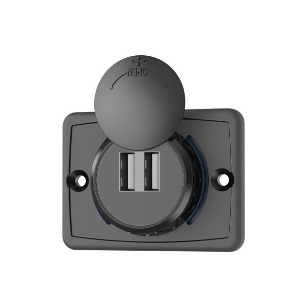 Cargador de coche con doble puerto USB de 5V 3.1A, el mejor adaptador para Android