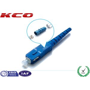 Plastic Optical SC UPC Fiber Connector 0.2dB low insertion loss with ISO9001