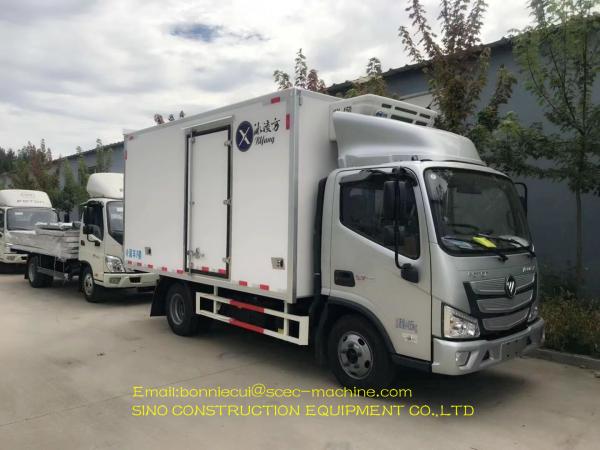 Light Sea Food Special Purpose Truck  Truck 3 Tons Isuzu Refrigerated Truck