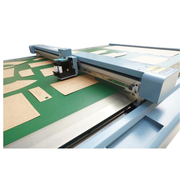 Top- 1512 Dual Cutting Knives Blade Flatbed Inkjet Paper Pattern Cutter Plotter for 1500*1200 Print Dimension
