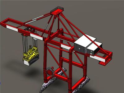 Shipyard Port STS Gantry Crane 80 Ton Container Handling Crane