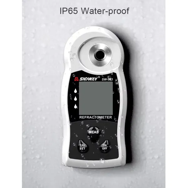 Digital Sugar Brix Meter Portable Refractometer Model Sw-592 593