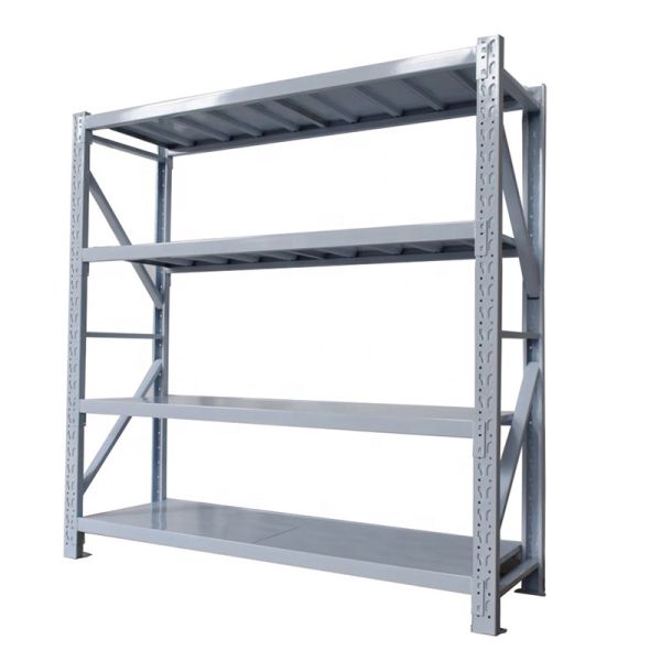1.5M 500kg Warehouse Storage Heavy Duty Metal Pallet Racks Shelving