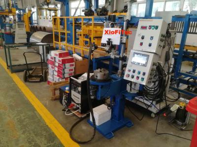 Vertical Circumferential Welder 50Hz Welding Seamer Lathes 500A Max Current