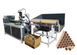High Speed Industrial Automatic Paper Core Cutter Machine 1100-1300mm Tube