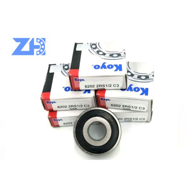 6202 12 2RS C3 Deep Groove Ball Bearing6202 122RSC3 Size 15x35x11 Mm