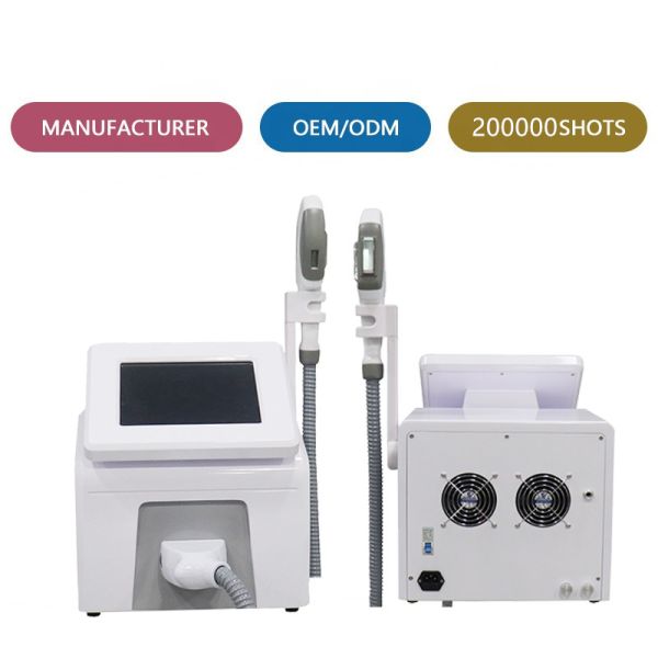 Portable IPL OPT E-light Permanent Laser Hair Removal Device 480nm 530nm 640nm