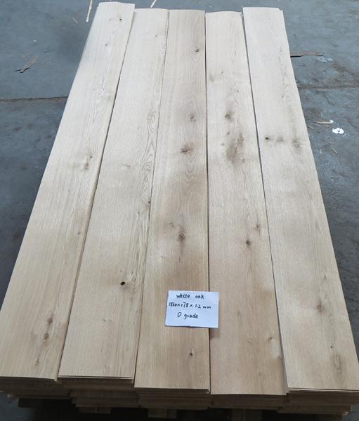 MDF European White Oak Veneer 1890mm Plain Sliced Walnut Veneer