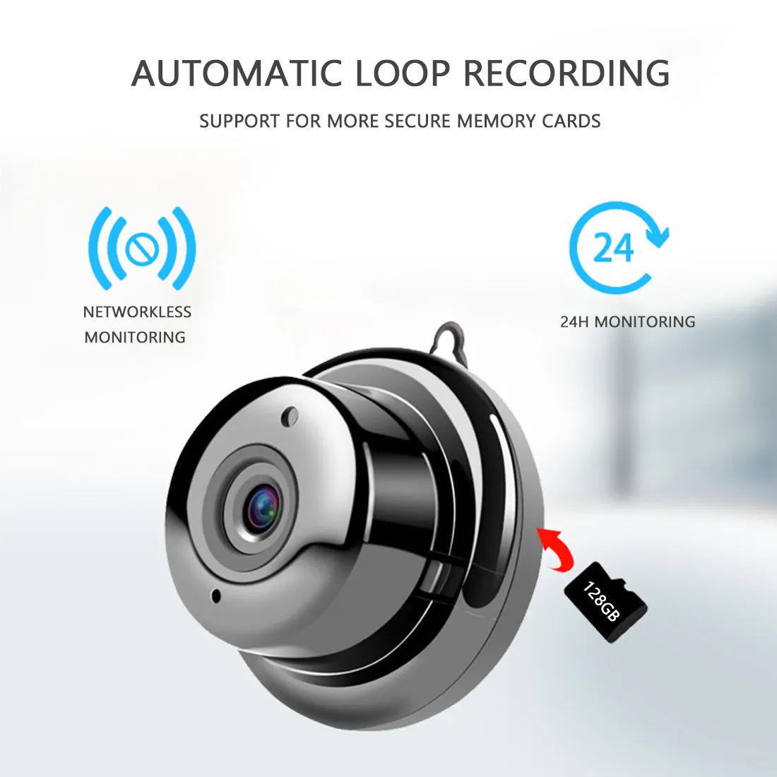 Универсальное мини WiFi V380 1080P камеры слежения IP Vandalproof