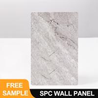 Panel de pared de SPC 600*2440*4mm impermeable y ignífugo Panel de pared de WPC PVC de chapa de mármol revestimiento de chapa de chapa interior panel decorativo para baño tablero de pared sin costura