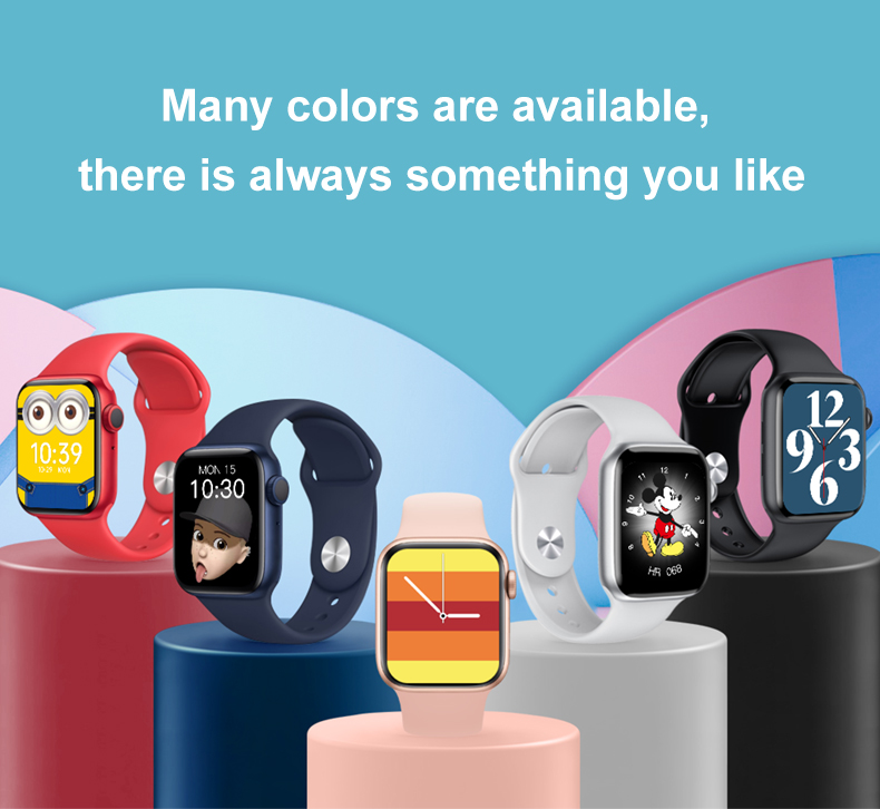 Smartwatch 190mAh HW12Pro Яблока IWO 6 с датчиком SC7A20 кислорода крови