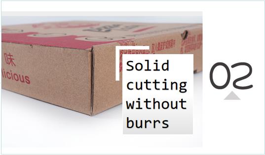 Слотные коробки 9 дюймовые гофрированные одноразовые бумажные коробки для обеда для выпечки и вынос