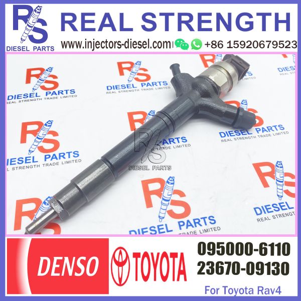 Diesel Engine Fuel Common Rail Injector 095000-6110 For ISUZU 4HK1 6HK1 095000-6110
