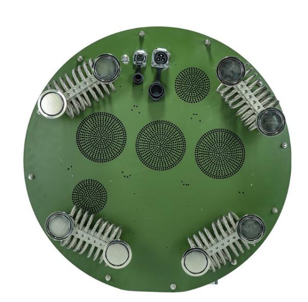 300-2000m Vehicle Mounted FPV Jammer 1000-1300 2400-2500 5100-5300 5700-5900MHz