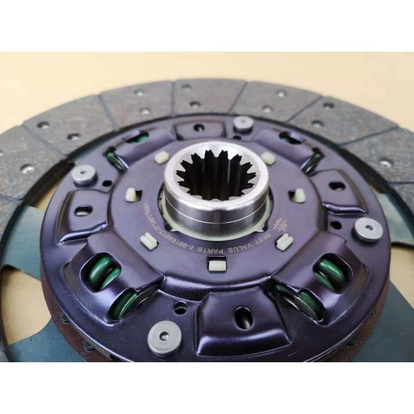 325 * 14 ISUZU Clutch Disc 8981649171 Purple Retaining Plate And Tall Iron Shaft