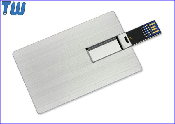 Whole Metal Business Card 32GB USB3.0 Pen Drive Twister UDP Design
