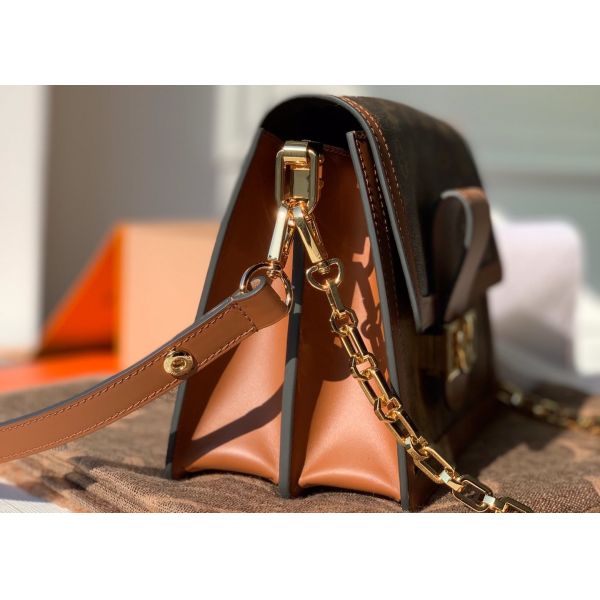 Brown Monogram Crossbody Bag