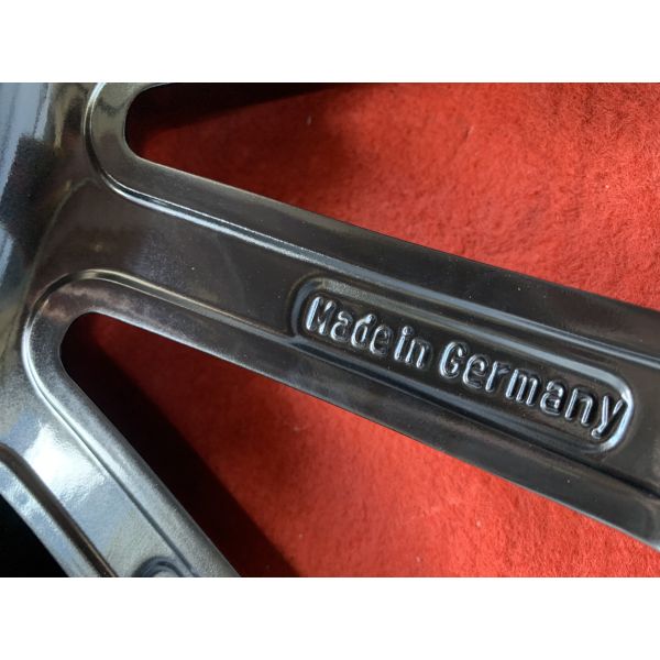 Black 19 Inch AMG Multi Spoke Wheels ET52 Alloy Rims For Mercedes Benz C Class W205