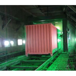 Joystick Control System Car Paint Booth Featuring Chinese Motor Or Import Motor