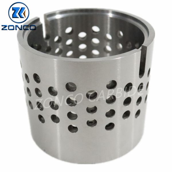 High Hardness Tungsten Carbide Valve Cage Customized Valve Spare Parts