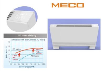 BLDC Brushless EC Motor Floor Mounted Fan Coil Units Ultra Thin 5.75kw 150cm Length