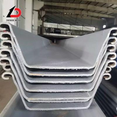 Factory Low Price Sy290 Cold Rolled U Steel Sheet Pile Hot Rolled U-Type for Retaining Wall Cold Rolled Larsen Steel Sheet Piles