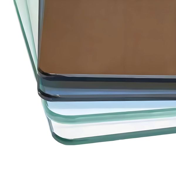 Flat Building Tempered Glass Transparent Folding Windows Tempered Glass