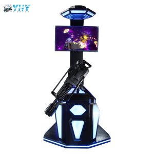 Имитатор положения виртуальной реальности игры тематических парков 9D Gatling VR сражения