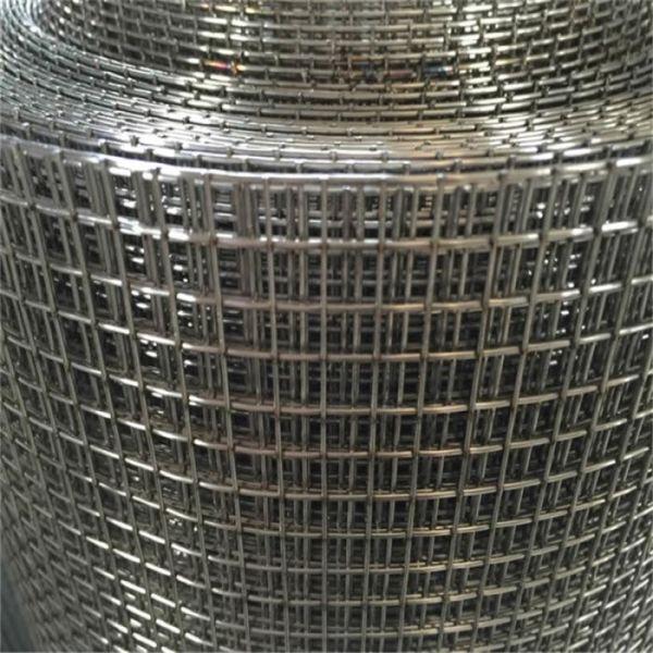 Stainless Steel Welded Wire Mesh 48" X 100' 1/2" Opening with Corrosion