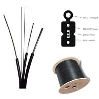 Cabo pendente G657 do núcleo FTTH do núcleo 2 do fio 1 da fibra ótica