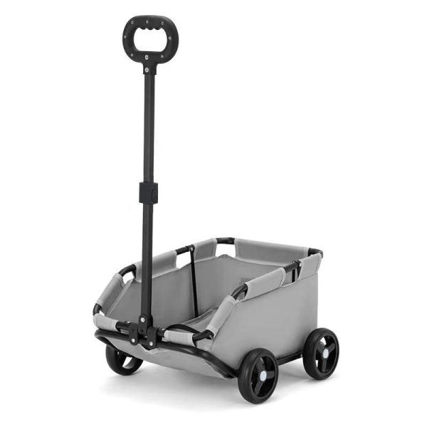 Foldable Dog Stroller，Breathable Waterproof Shockproof，Lightweight  Pet Travel Cart for B2B Supply