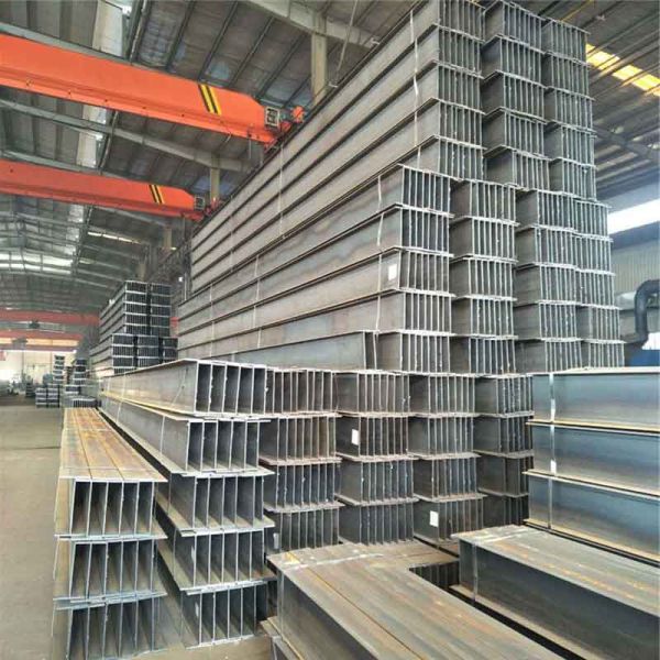 Customized Hot Rolled Black Surface H I Beam Steel for Drilling Technical Processing Cutting Bending Welding