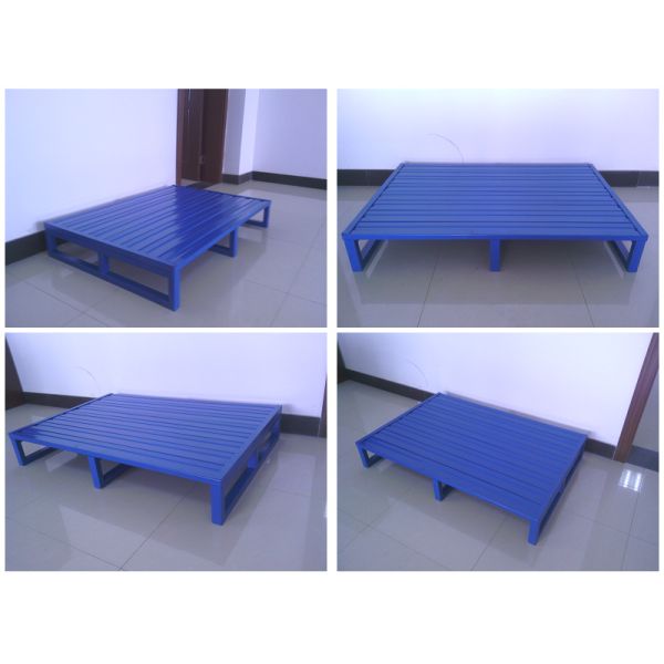 2-way entry storage steel pallet warehouse metal pallet