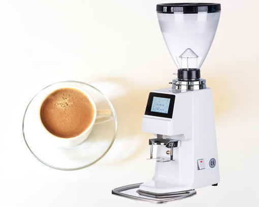 Touch Screen Automatic Milk Frother Electric Coffee Mill Grinder