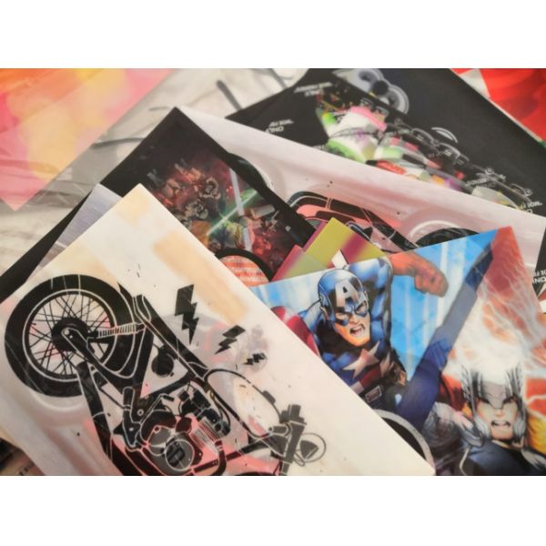 PLASTIC LENTICULAR soft lenticular sheet printing patch 3d flip tpu lenticular stickers with hot melt adhesive