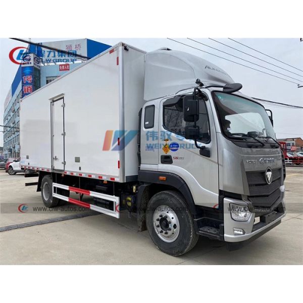 Foton 10 tonnes de fruits de mer de transport de réfrigérateur de camion de boîte