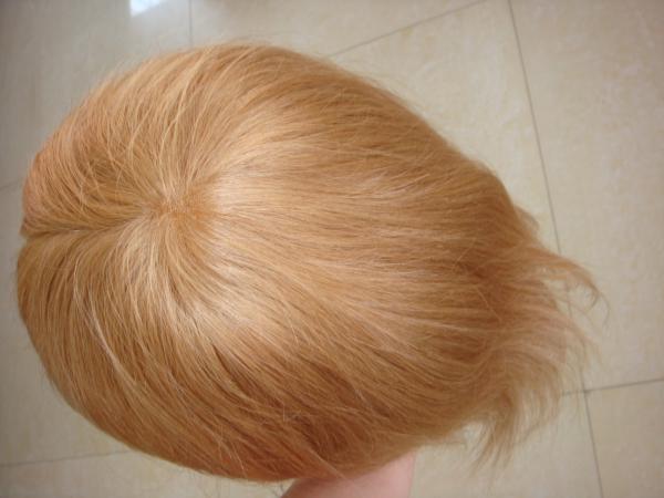 Les cheveux des dames Les pièces légères La densité de la chaleur Les perruques conviviales Partie moyenne