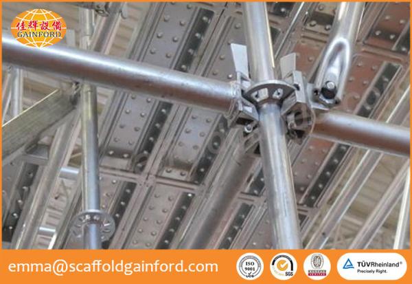 Indonesia project use scaffolding construction ring lock standard vertical for ring lock scaffold system
