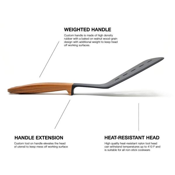 Kitchen Accessories Cooking Utensils Non Toxic Customized with Black ABS Handle Tools