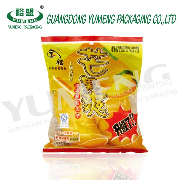 Mylar Zip lock Sealed edible packaging bag for gummy bear candy