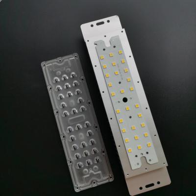 28W Optical PC Street Lamp Lens Array With Power Supply